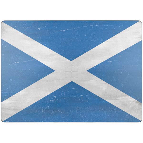 Scotland Flag Distressed Surface Laptop 7 13.8in Skin